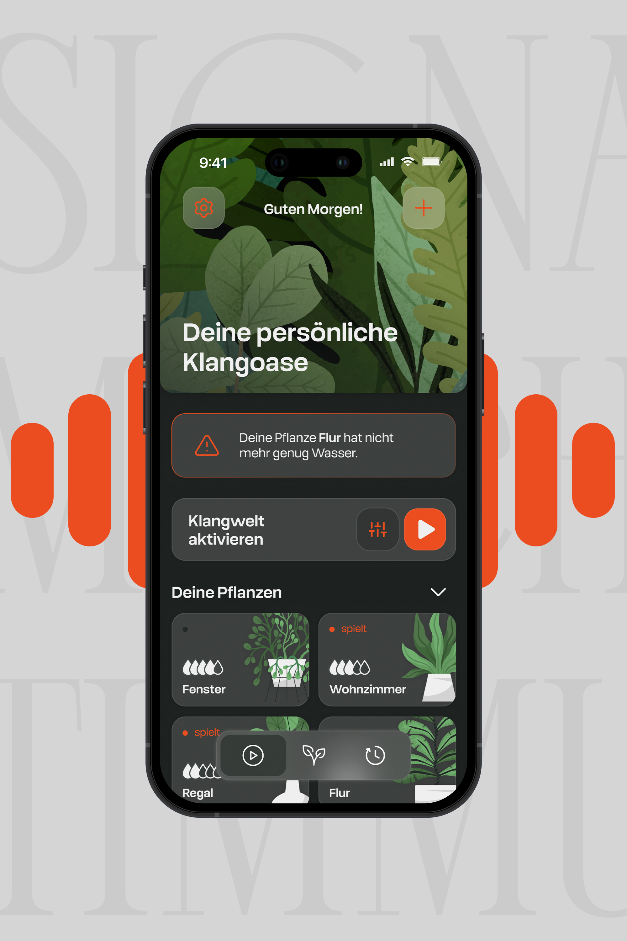Appdesign Klangoase