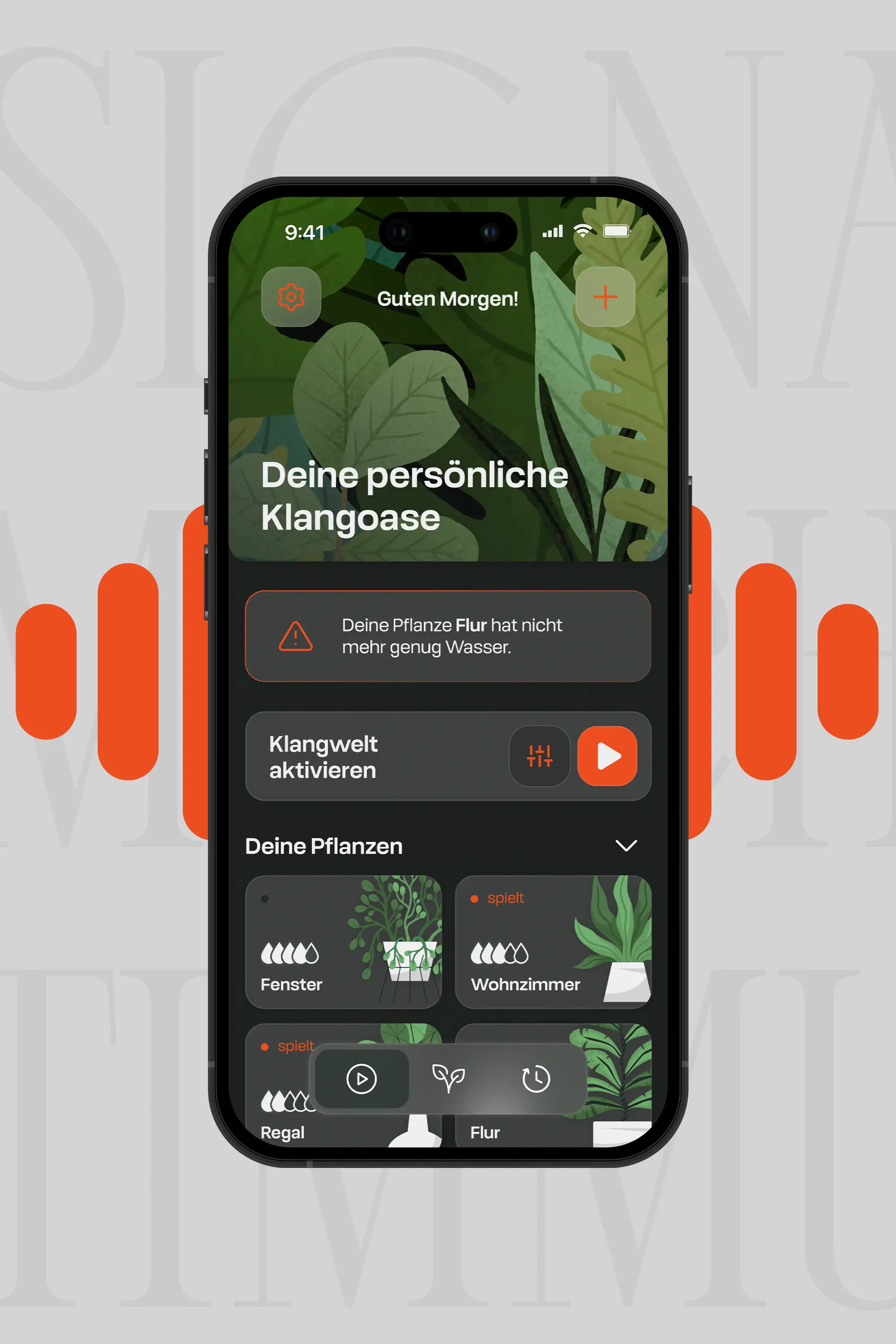 Appdesign Klangoase