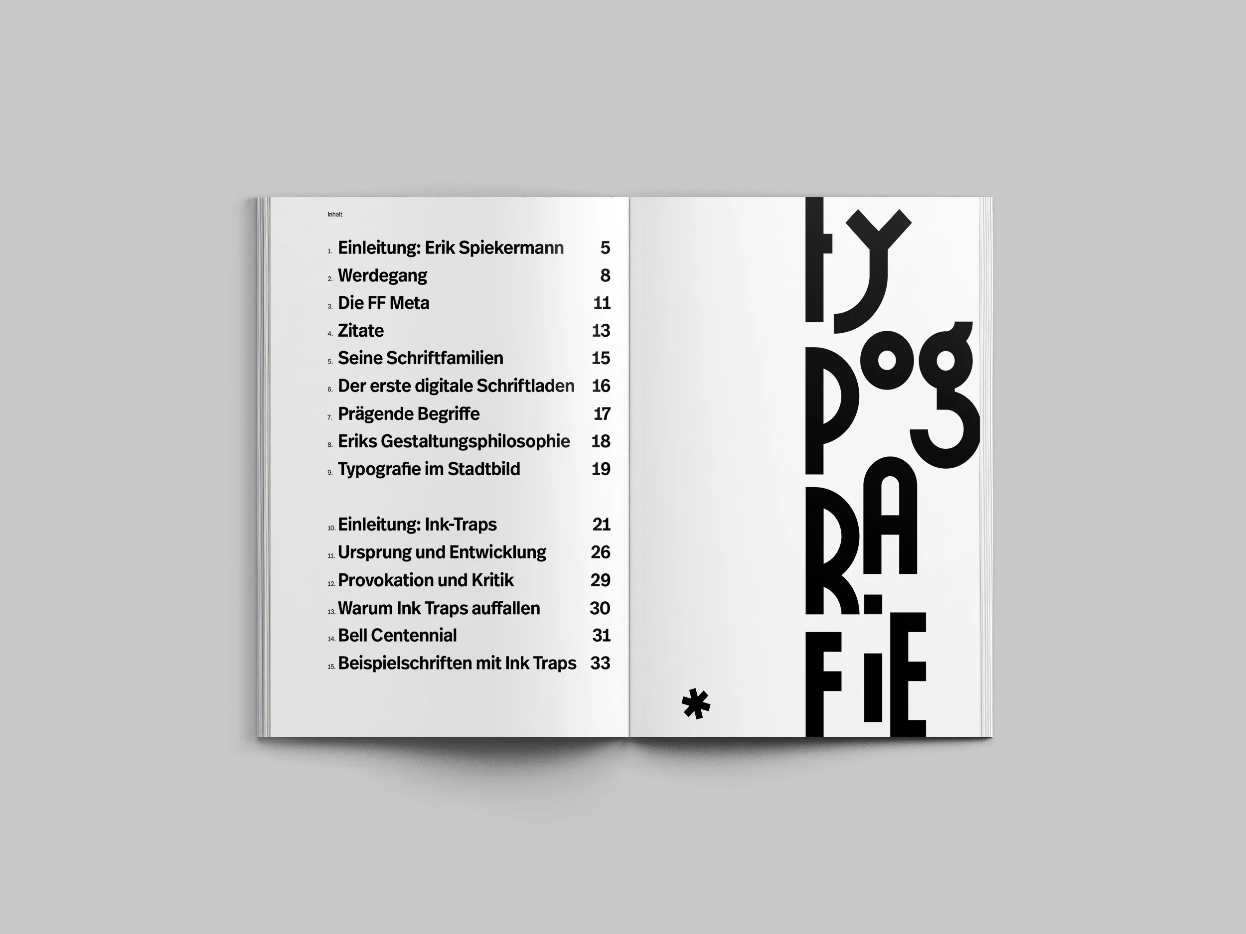 Typografie Zeitschrift 2