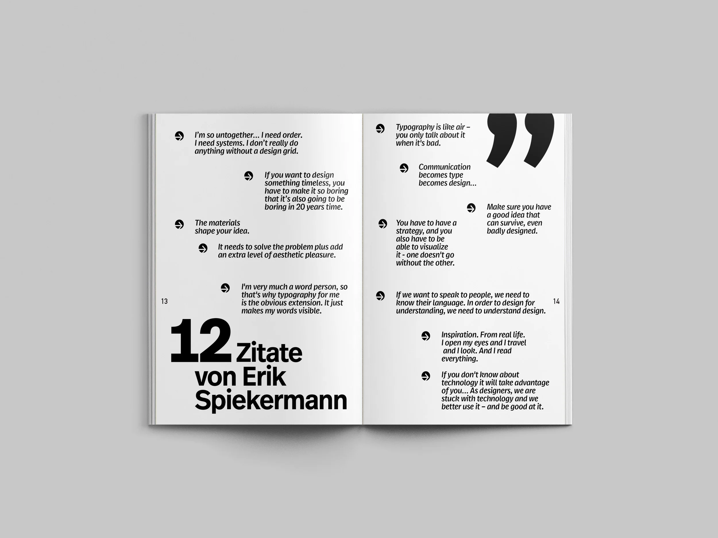 Typografie Zeitschrift 4